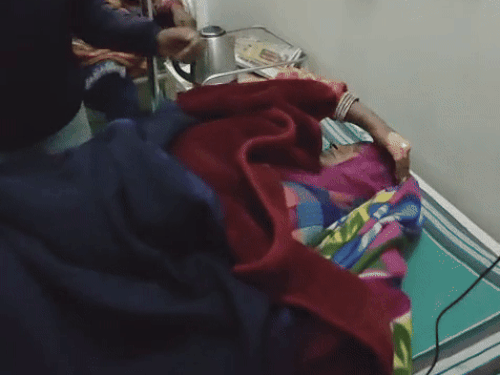 नवजात बच्चे की मां सुनीता ने डॉक्टरों का धन्यवाद किया और कहा मुझको कोई दिक्कत नहीं हुई।