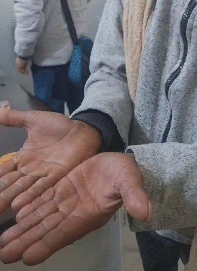 CWC युवक की कर रही जांच।