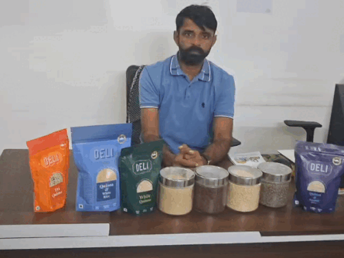 किसान प्रेम प्रकाश ने बताया- जालोर में तीन तरह का किनोवा तैयार किया जाता है।