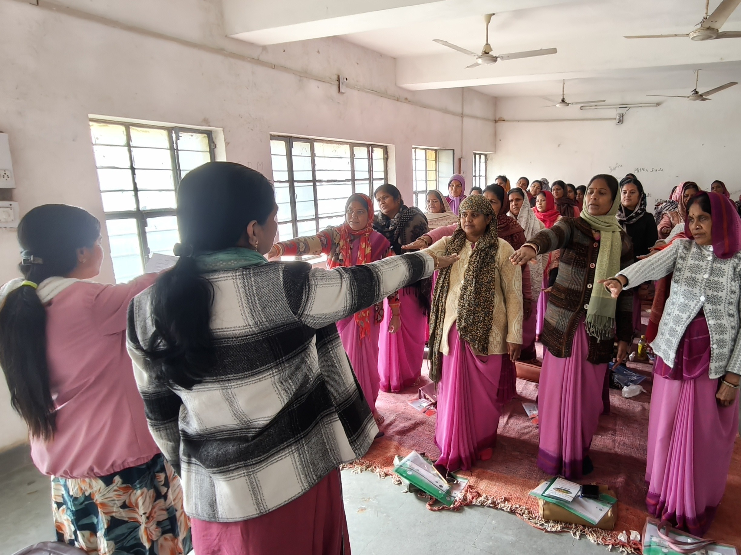 कार्यकर्ताओं ने पोषण सुरक्षा से सुपोषण की दिशा में आगे बढ़ने का दृढ़ संकल्प लिया।