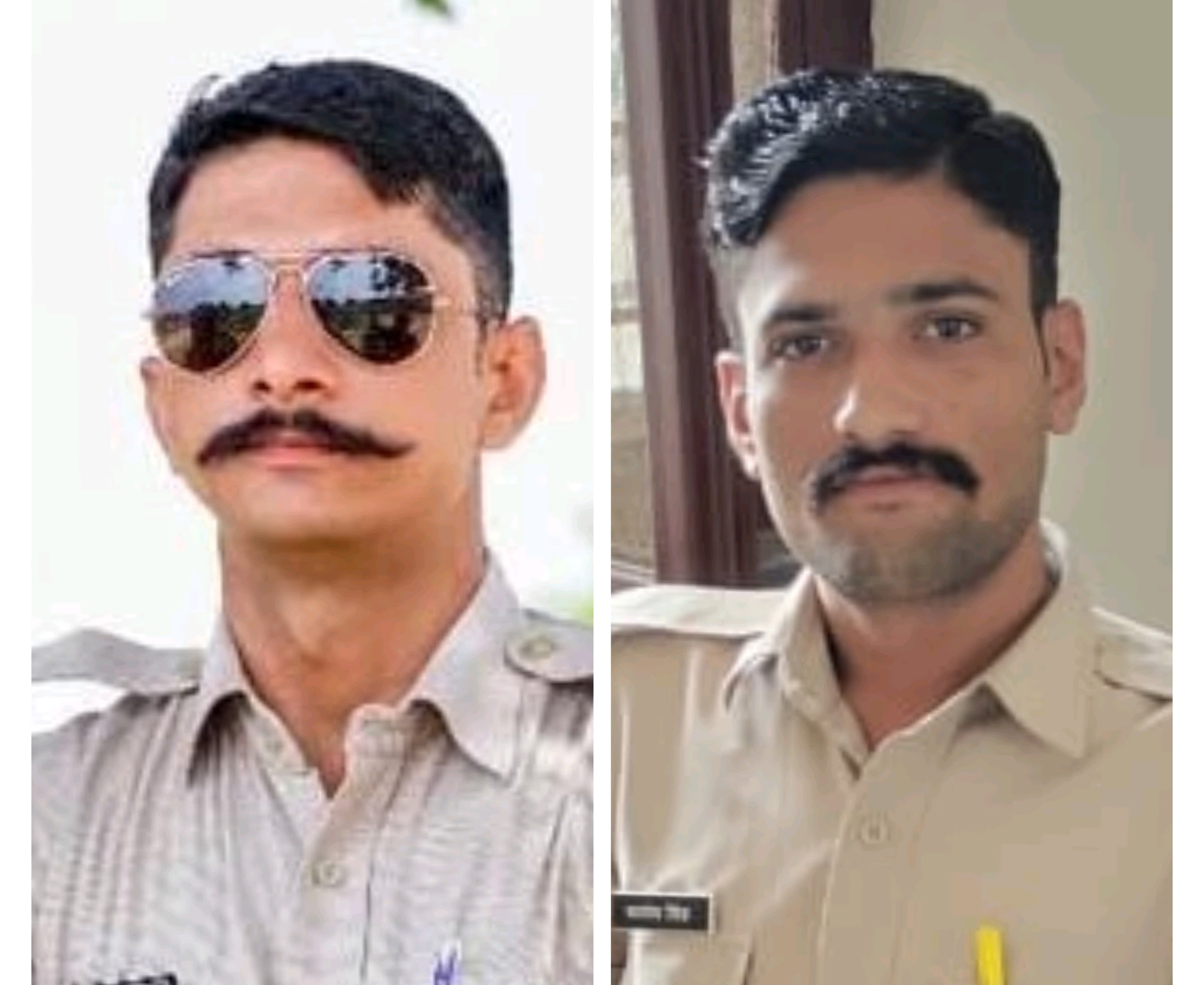 कार्यवाही में विशेष योगदान देने वाले जगपाल सिंह व बलदेव सिंह।