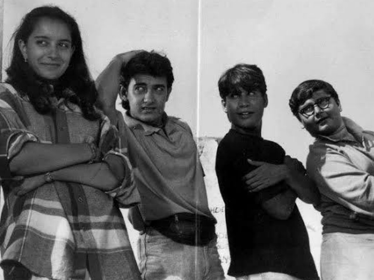 জো জিতা ওহি সিকান্দার ছবিতে আমির খানের সঙ্গে গিরিজা শেত্তার।