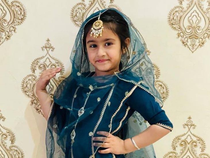 प्रॉपर्टी कारोबारी अमनदीप की बड़ी बेटी मनवीर, जो चौथी क्लास में पढ़ती थी। ण