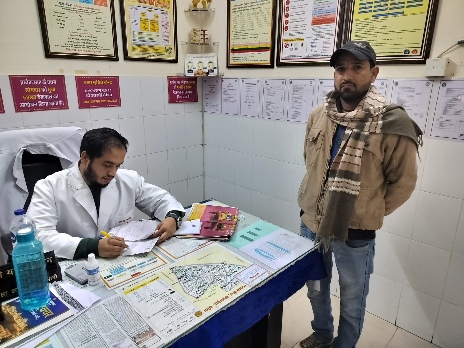 तेज सर्दी के चलते अस्पतालों में जुकाम, बुखार और कोल्ड बर्न के केस पहुंच रहे हैं