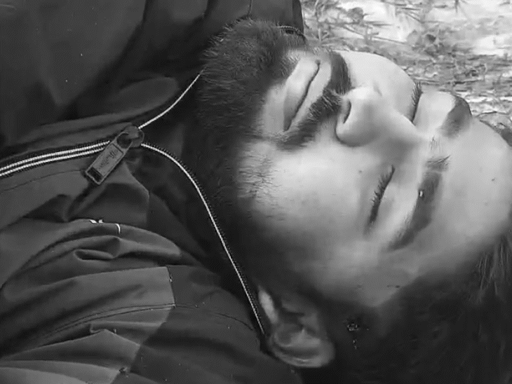 अंकित के सिर में लगे गोलियों के निशान।