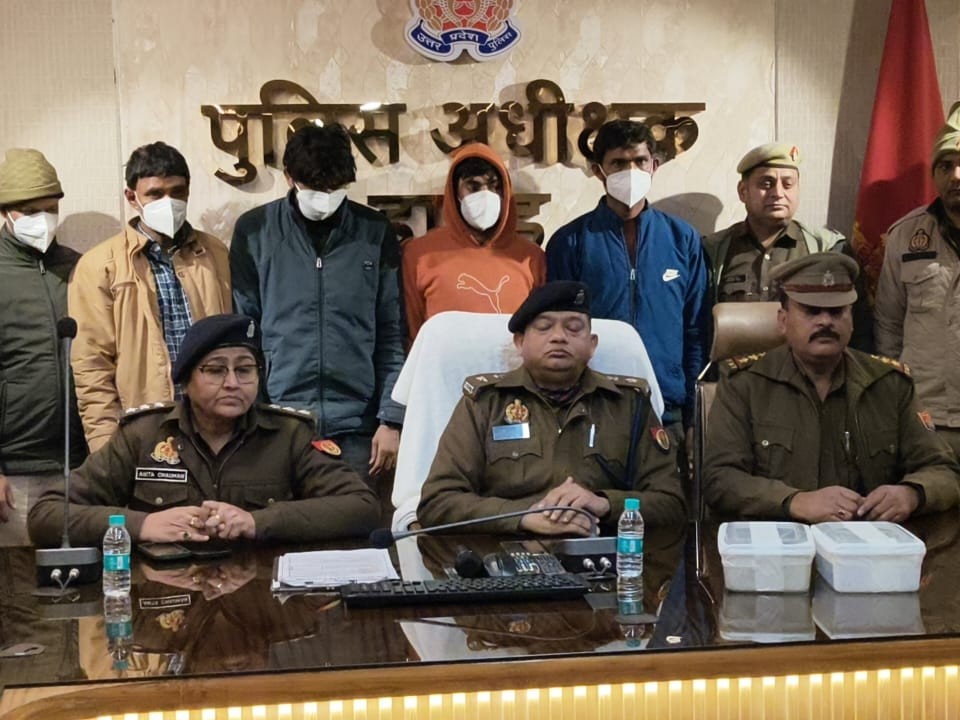 Five criminals arrested for stealing copper wire