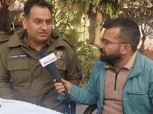 ADCP समीर वर्मा ने हत्याकांड को लेकर दैनिक भास्कर रिपोर्टर से बात की।