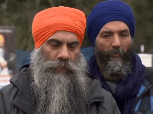 गुरु नानक सिख गुरुद्वारा सरे के सेक्रेटरी भूपिंदर सिंह होथी।