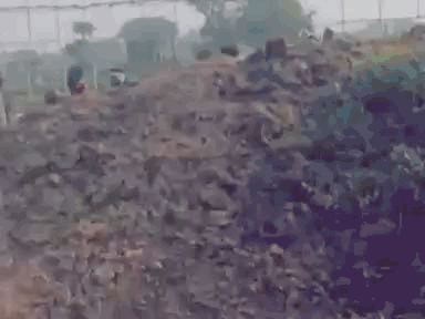 आपस में जमकर पत्थर फेंके गए।