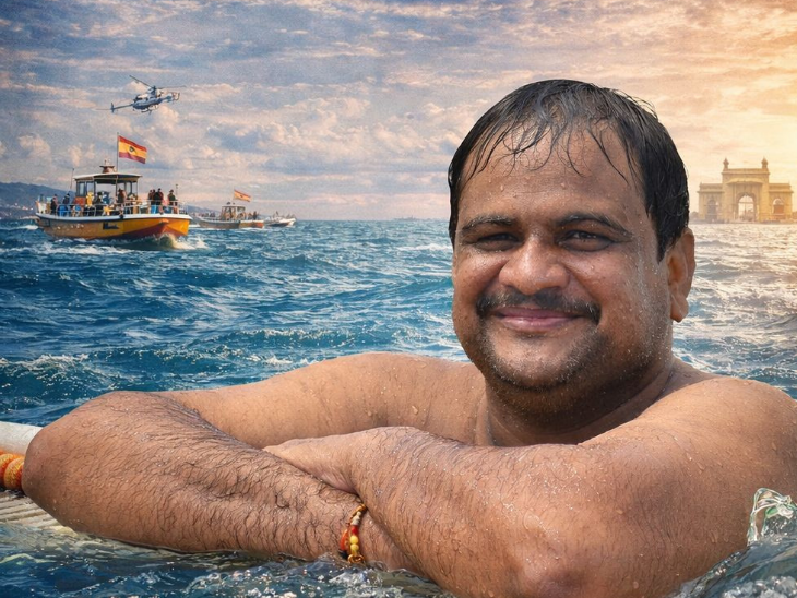 फतेहाबाद के गांव भूथन कलां के अंतरराष्ट्रीय तैराक सुरेंद्र ढाका।