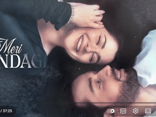 यह गीत पाकिस्तानी सीरियल मेरी जिंदगी है तू का थीम साँग है।