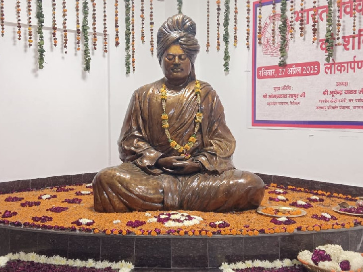 अलवर में स्वामी विवेकानंद का स्मारक।