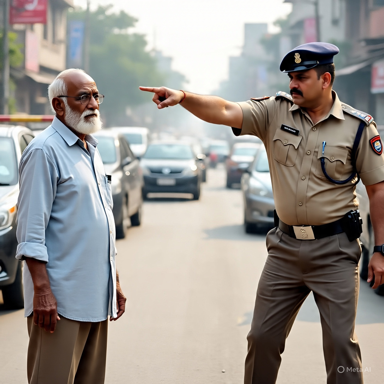 पंचकूला-चंडीगढ़ बॉर्डर पर बुजुर्ग दंपती से पुलिस की बदसलूकी:  40 मिनट ठंड में खड़ा रखने का आरोप, ड्राइवर से पैसे मांगे, एयरपोर्ट से लौट रहे – Panchkula News