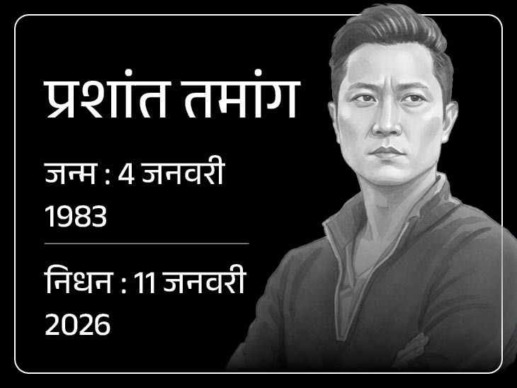 प्रशांत तमांग का जन्म पश्चिम बंगाल के दार्जिलिंग में हुआ था। - Dainik Bhaskar