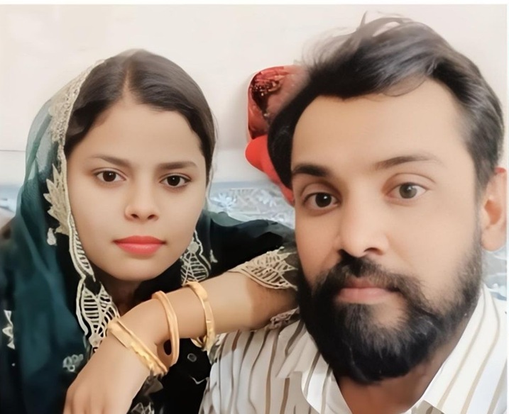 मृतक फैसल और उसकी पत्नी उजमा की फाइल फोटो। फैसल की मौत के बाद से उजमा फरार है।