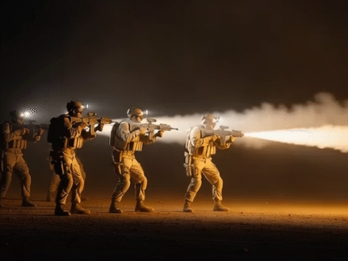 अमेरिकी सैनिकों के वेनेजुएला में हमले का AI जनरेटेड फुटेज। - Dainik Bhaskar