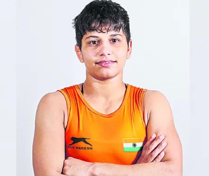 रेसलर अंतिम पंघाल।