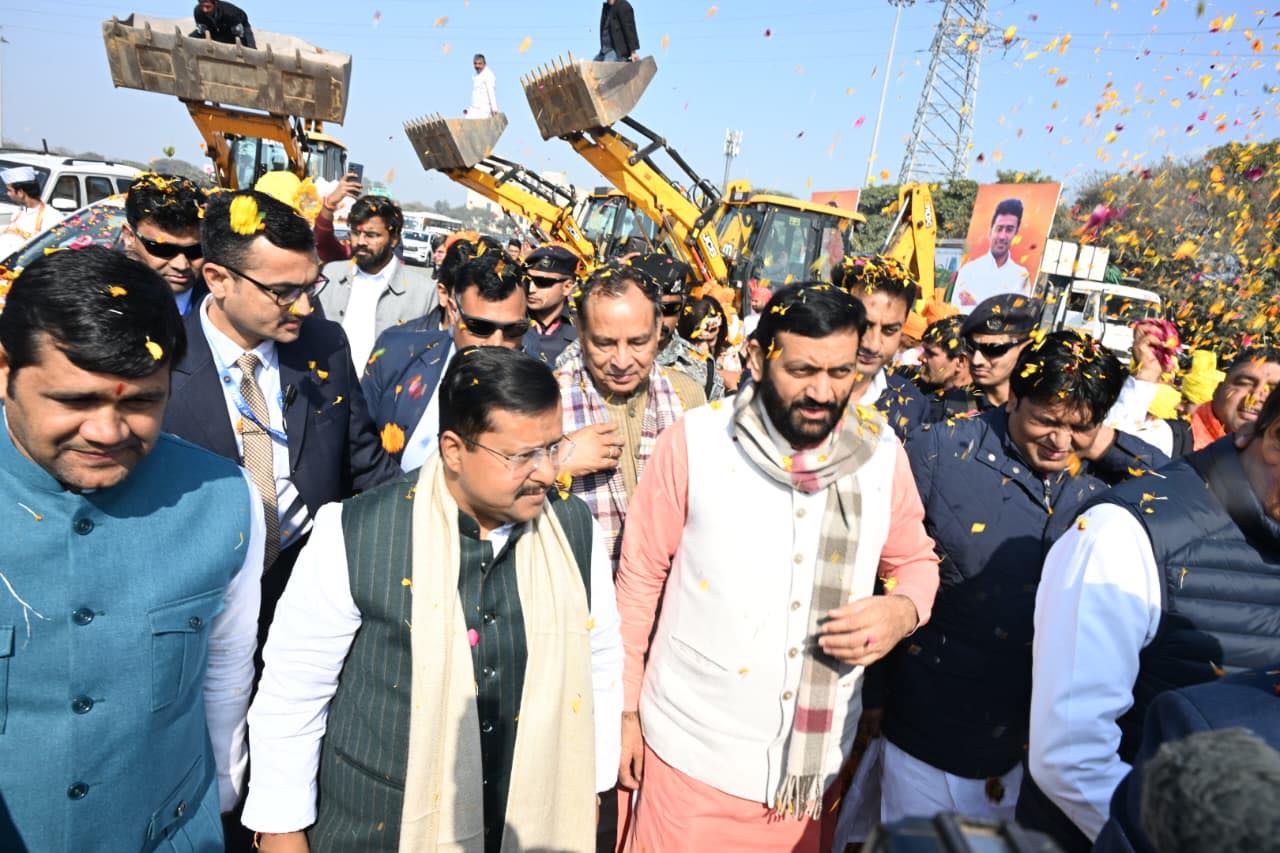 गुरुग्राम में पहुंचे भाजपा के राष्ट्रीय कार्यकारी अध्यक्ष नितिन नबीन का जोरदार स्वागत किया गया।