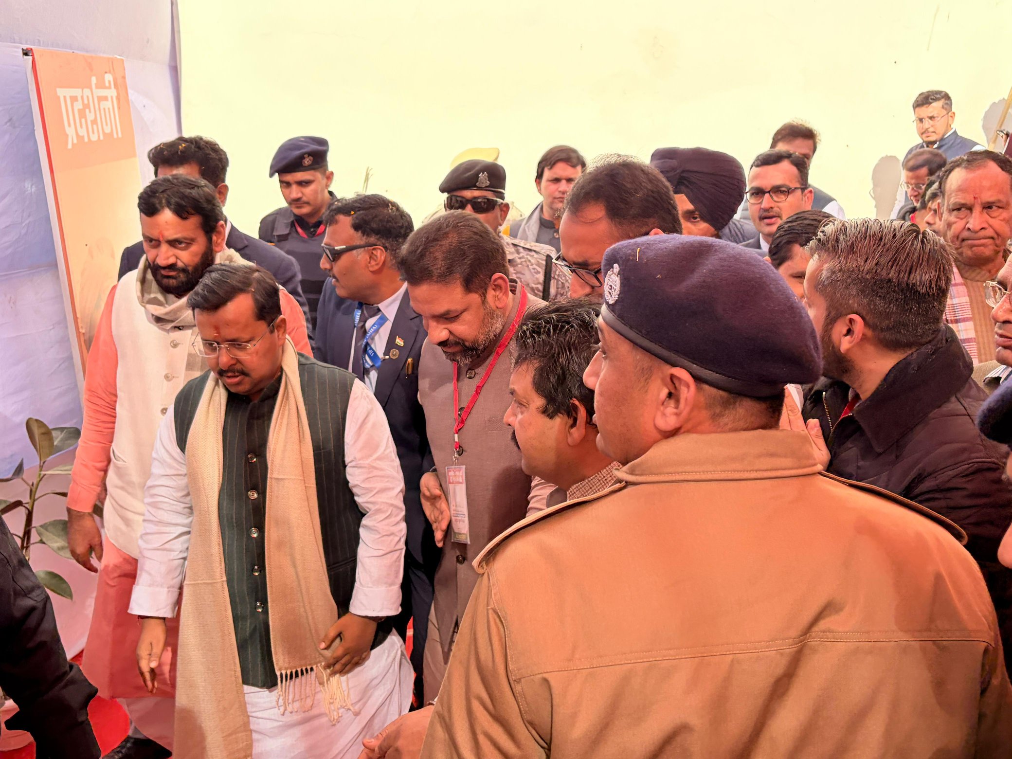 गुरुग्राम में पहुंचे भाजपा के राष्ट्रीय कार्यकारी अध्यक्ष नितिन नबीन का जोरदार स्वागत किया गया।