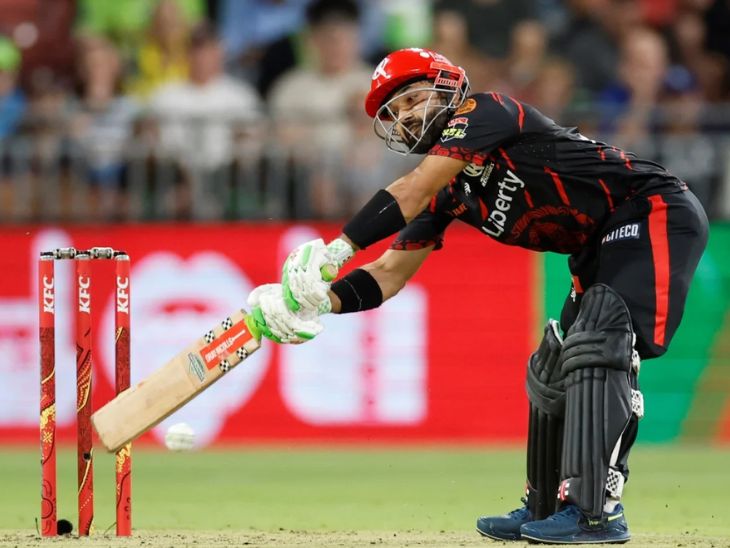 मोहम्मद रिजवान ने 23 गेंद पर 26 रन बनाए। - Dainik Bhaskar