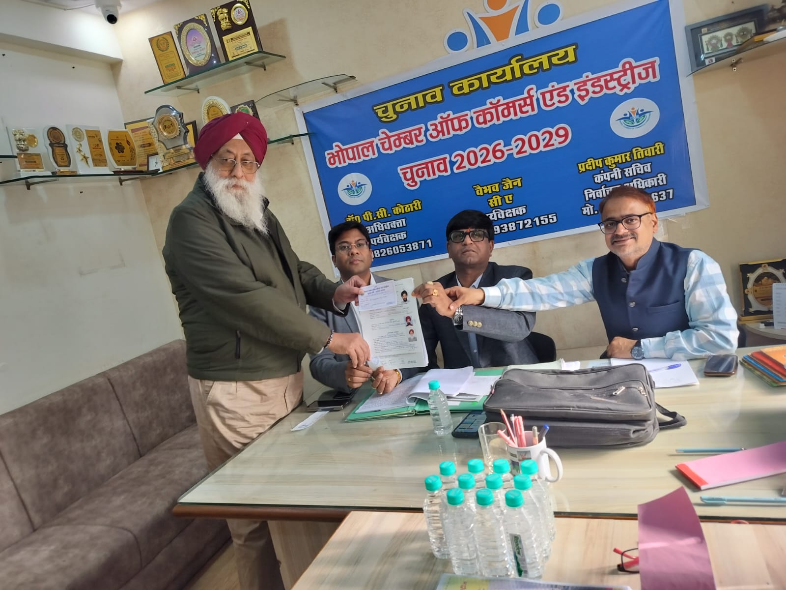 पूर्व अध्यक्ष तेजकुलपाल सिंह पाली फिर से मैदान में उतरे हैं।