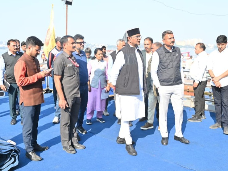 Khelo MP Youth Games will start from tomorrow | कल से शुरू होगा खेलो एमपी  यूथ गेम्स: मंत्री विश्वास सारंग ने निरीक्षण किया, बोले- यह मप्र के खेलों का  महाकुंभ होगा -