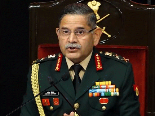 लष्करप्रमुख जनरल उपेंद्र द्विवेदी यांनी मंगळवारी पत्रकार परिषद घेतली.