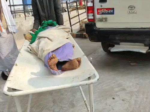 घर वालों का आरोप है कि, अंकित के पिता की प्रेमिका ने मर्डर किया है।