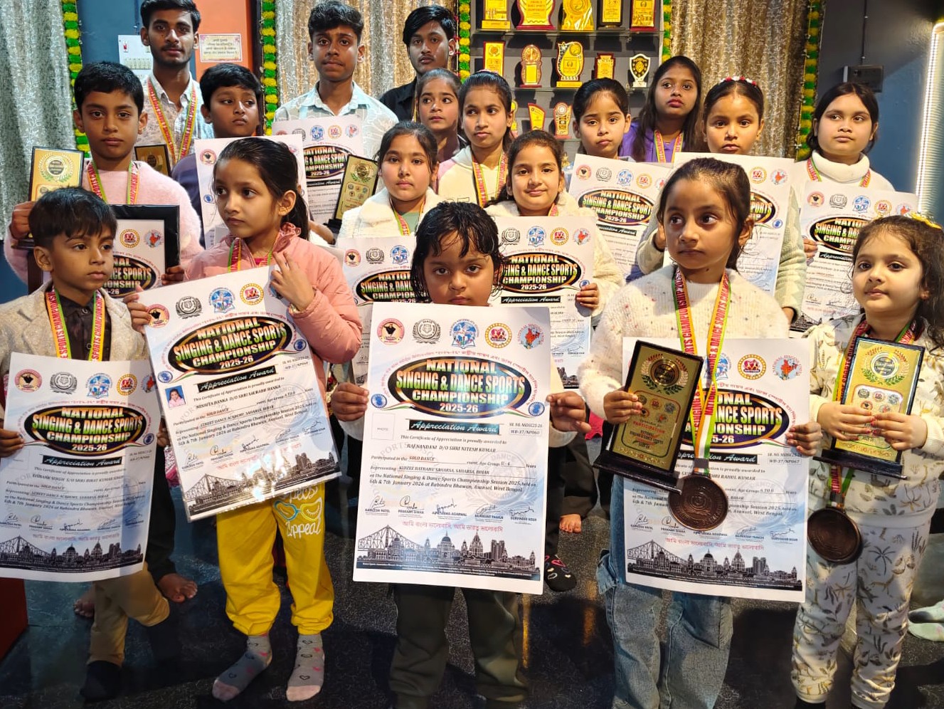 Asansol Dance Group Wins 13 Medals, to Represent India in Thailand