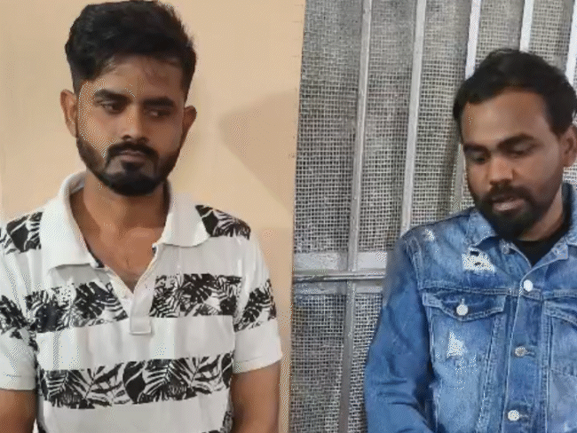 हिंदू युवक के साथ मारपीट के मामले में दो आरोपियों को गिरफ्तार किया गया है।