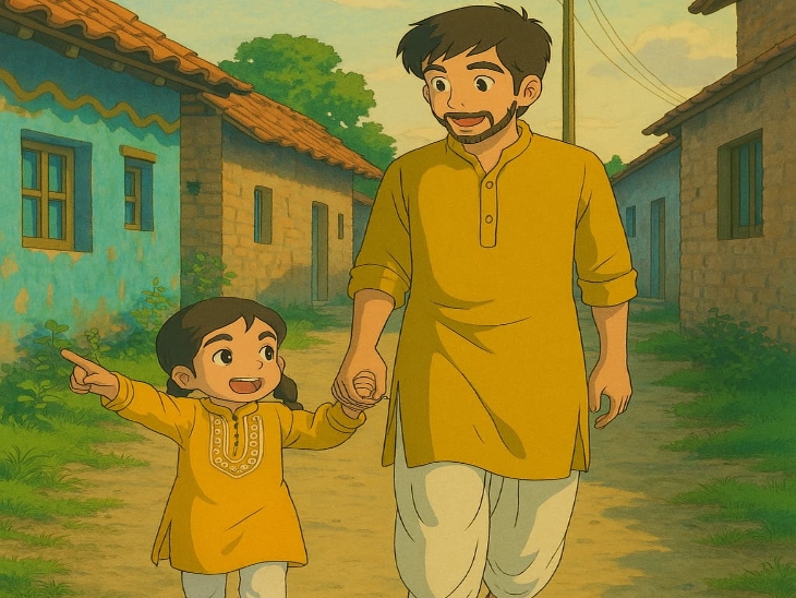 चाकलेट देने के बहाने आरोपी घर ले जाता और करता था गंदा काम। (फोटो AI जनरेटेड)