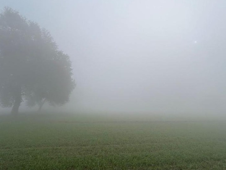 फाजिल्का के पंजकोसी में छाई धुंध। यह फोटो विधायक संदीप जाखड़ ने शेयर की है। उन्होंने फोटो शेयर करते हुए लिखा- आज सुबह पंजकोसी में फिर से ठंड का झोंका आया। रजाई की गर्मी छोड़ने के लिए बहुत हिम्मत करनी पड़ी। लेकिन जैसा कहते हैं, जो पहले उठता है, उसे ही कीड़ा मिलता है।
