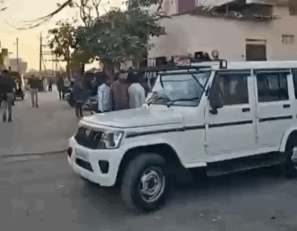 वारदात स्थल पर पुलिस बल तैनात किया गया