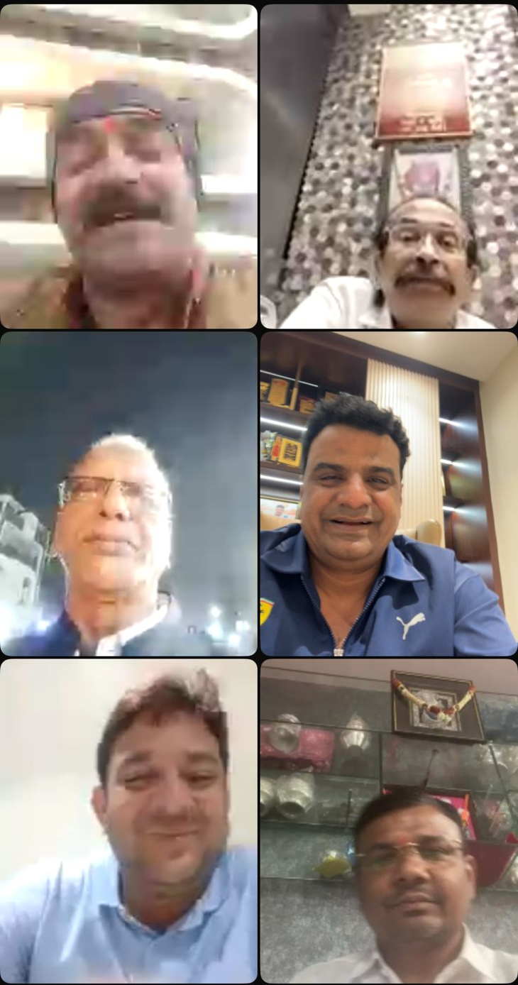 ज्वेलरी शॉप्स में सुरक्षा व्यवस्था को मजबूत करने के उद्देश्य से ऑनलाइन मीटिंग।