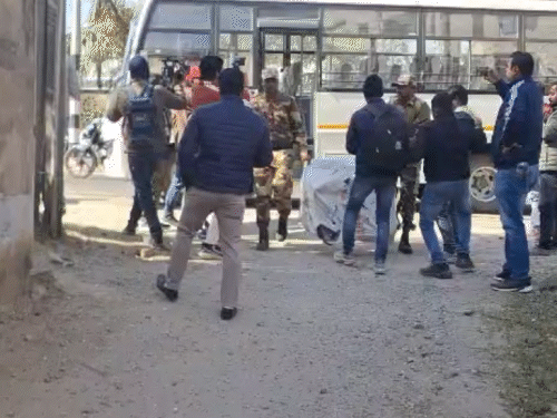 ED ऑफिस की सुरक्षा बढ़ा दी गई है।