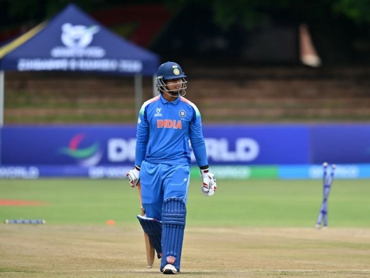 વૈભવ સૂર્યવંશી 2 રન બનાવીને જ આઉટ થયો.