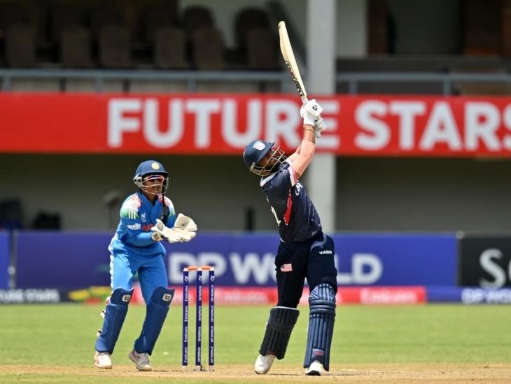 નીતિશ સુદિનીએ 36 રન બનાવ્યા.