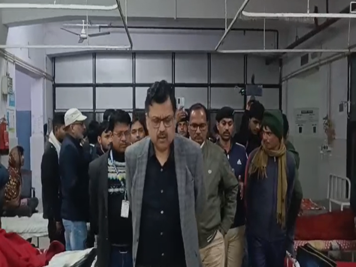 हॉस्पिटल का निरीक्षण हुआ है।