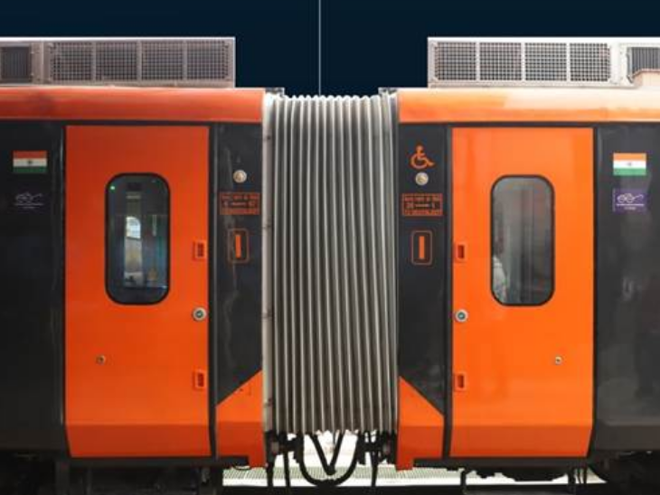 सेमी-परमानेंट कपलर्स और एंटी-क्लाइंबर्स के साथ ट्रेन को टक्कर के दौरान ज्यादा सुरक्षित बनाया गया है।