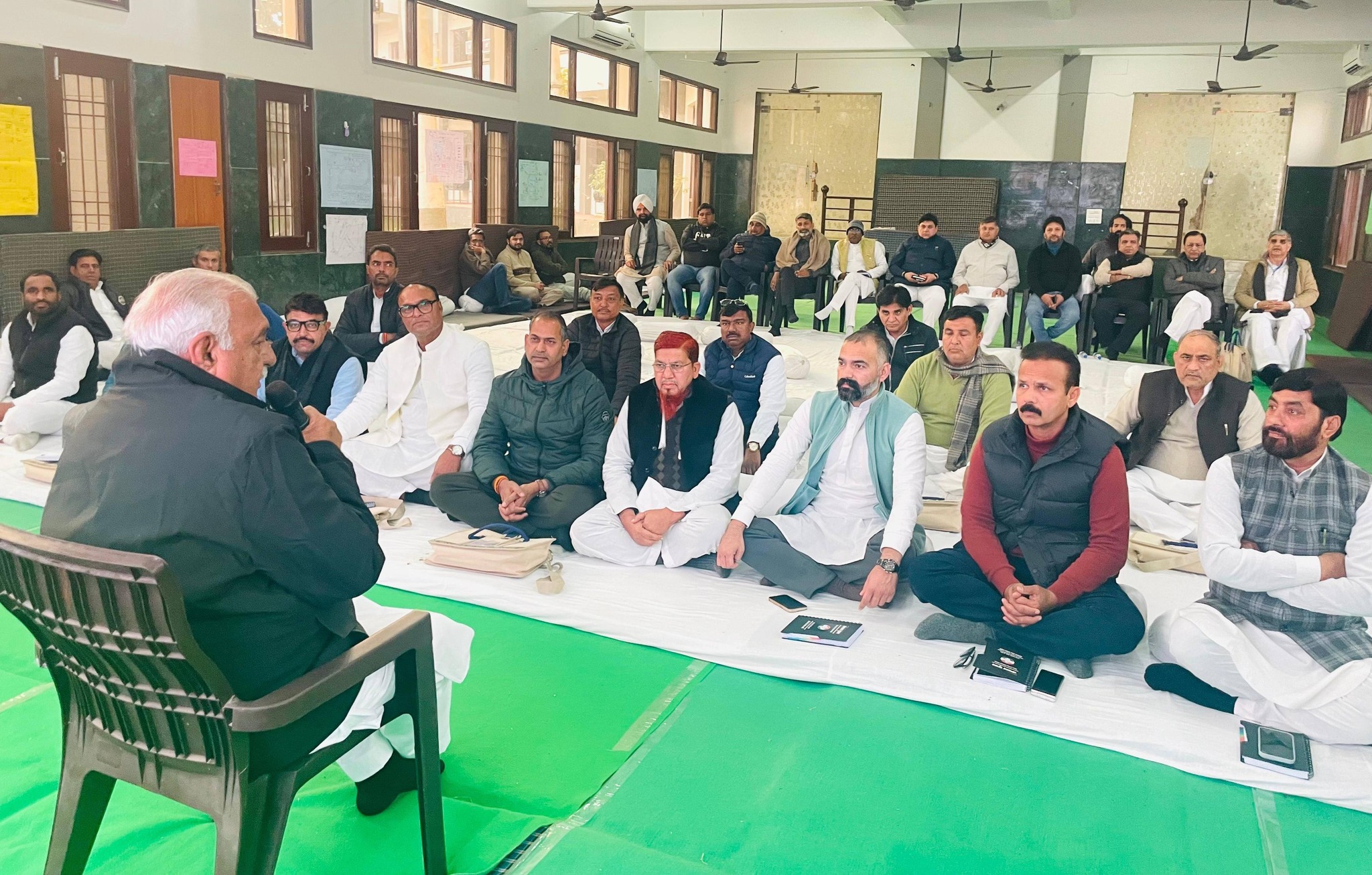 18 जनवरी को पूर्व मुख्यमंत्री भूपेंद्र सिंह हुड्‌डा भी कैंप में शामिल हुए थे।