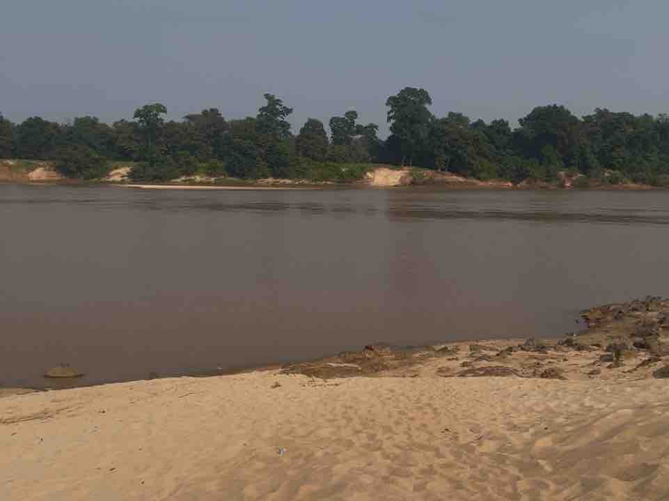 उसपरी झिल्ली घाट जहां हादसा हुआ।