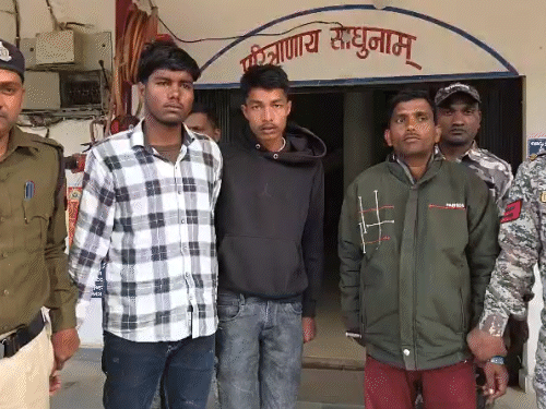 आरोपियों में 2 लोग मामा-भांजा है। एक अन्य साथी भी रिश्तेदार है।