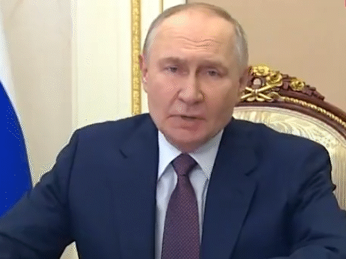 पुतिन ने यह बयान मॉस्को में रूसी सुरक्षा परिषद की बैठक में दिया।