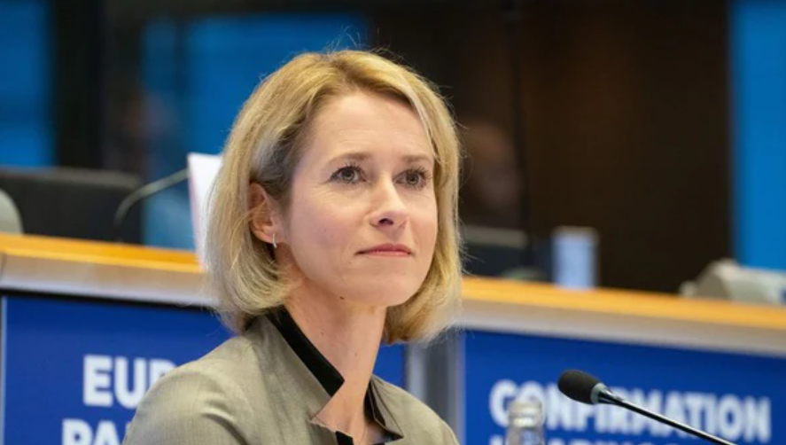 EU की विदेश नीति प्रमुख काजा कलास ने यूरोपीय संसद में रक्षा समझौते की जानकारी दी।