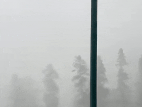 नारकंडा में बर्फीले तूफान का दृश्य।(फाइल फोटो)