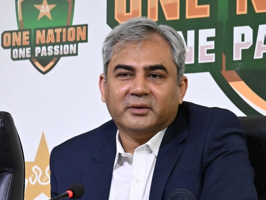 पाकिस्तान क्रिकेट बोर्ड (PCB) के चीफ मोहसिन नकवी ने कहा कि बांग्लादेश के साथ ICC गलत व्यवहार कर रहा है। - Dainik Bhaskar