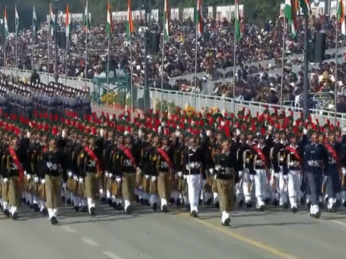 148 कैडेट्स वाले NCC दल ने भी परेड में हिस्सा लिया। इसका नेतृत्व उत्तराखंड डायरेक्टोरेट की सीनियर अंडर ऑफिसर मानसी विश्वकर्मा ने किया।