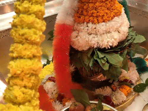 काशी में बाबा विश्वनाथ का तिरंगा श्रृंगार किया गया।