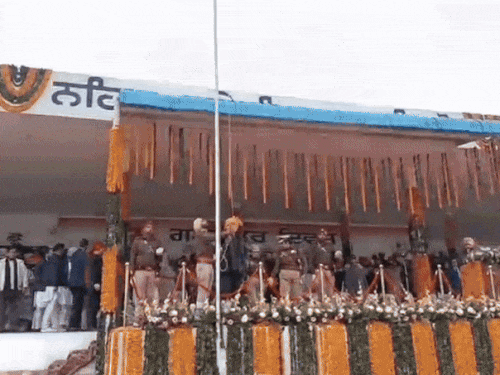 इंडस्ट्री एवं लोकल गवर्नमेंट मंत्री संजीव अरोड़ा ने फरीदकोट में झंडा फहराया।