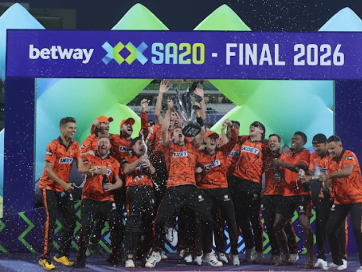 सनराइजर्स ईस्टर्न केप ने SA20 सीजन-4 का खिताब जीता। - Dainik Bhaskar